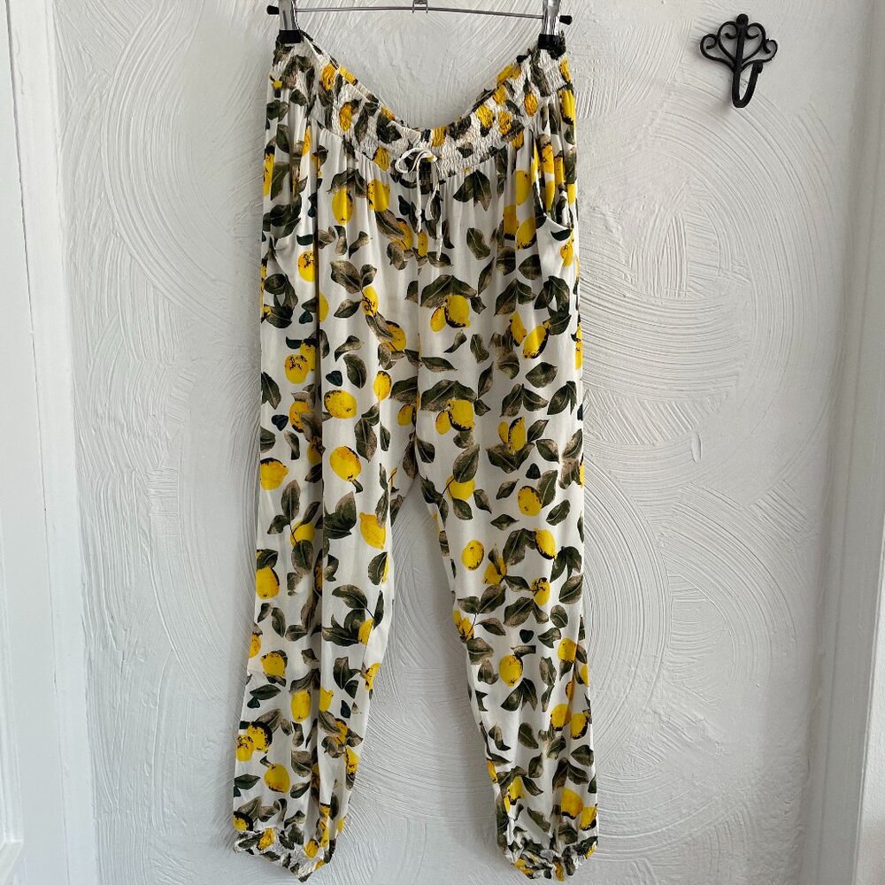 Solitaire Swim Lemon Lounge Joggers